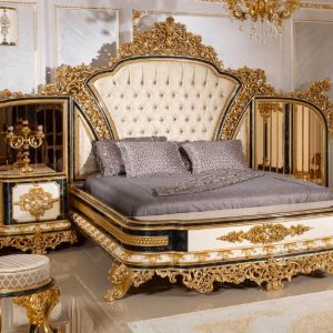 Chinioti Furniture Luxury Bedroom Bed set for sale New Latest Design